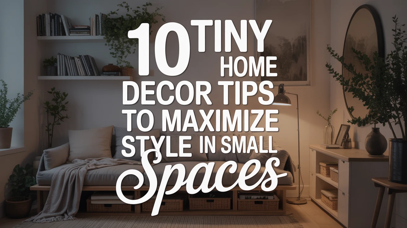 10 Tiny Home Decor Tips to Maximize Style in Small Spaces