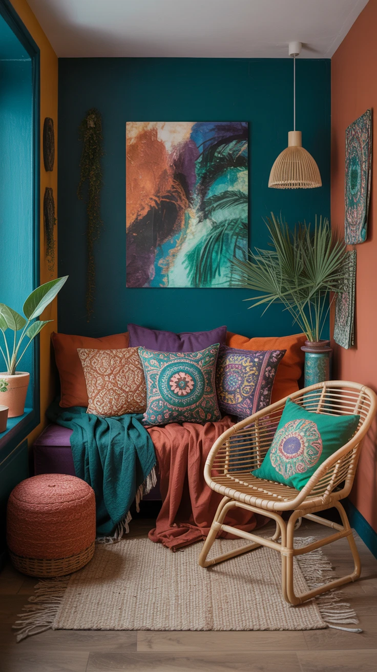2. Play with Vibrant Color Schemes