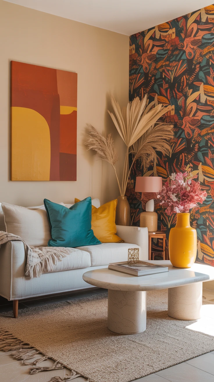 3. Add a Pop of Color