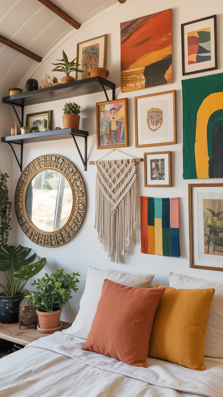 3. Maximize Wall Space with Art