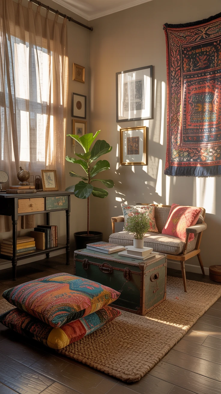3. Select Eclectic Furniture with Purpose