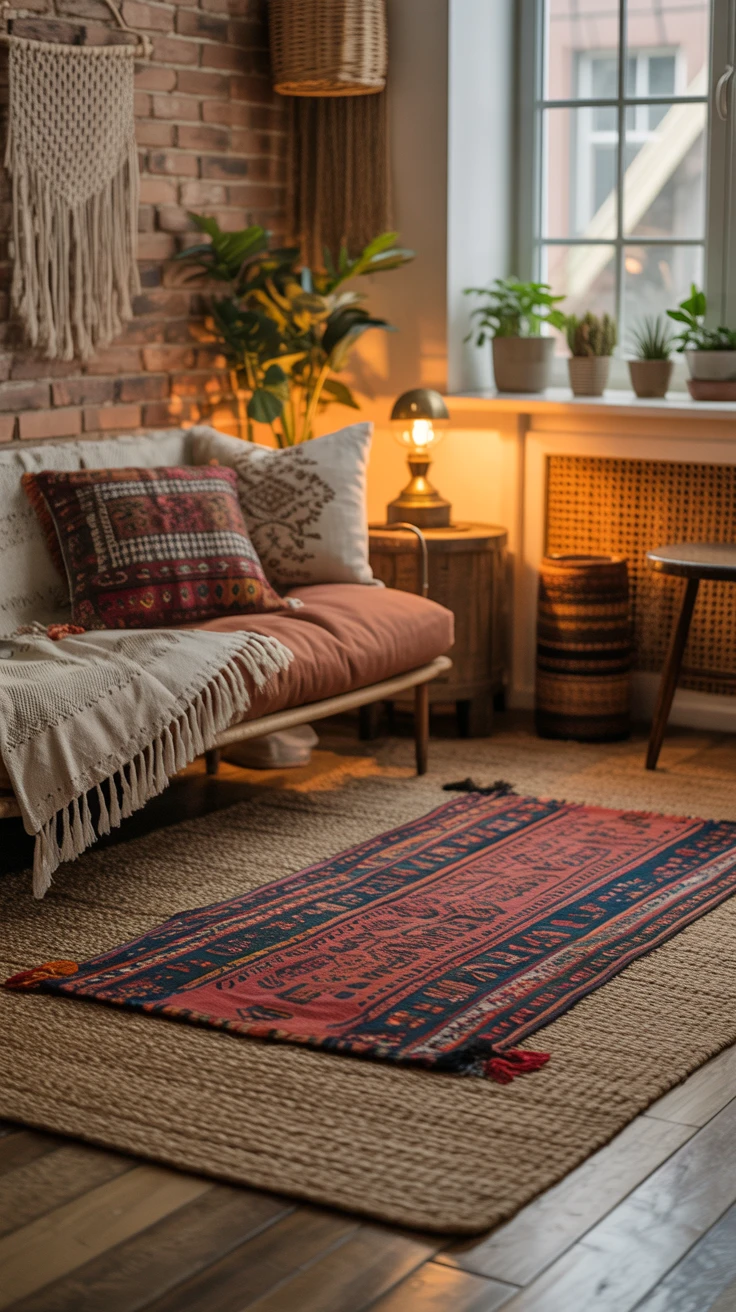 5. Layer Rugs for Depth