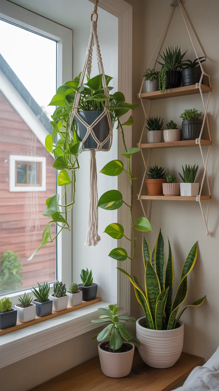 6. Add Greenery with Indoor Plants