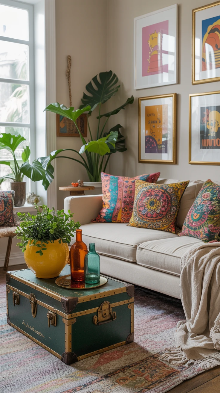 6. Add Pops of Color with Accessories