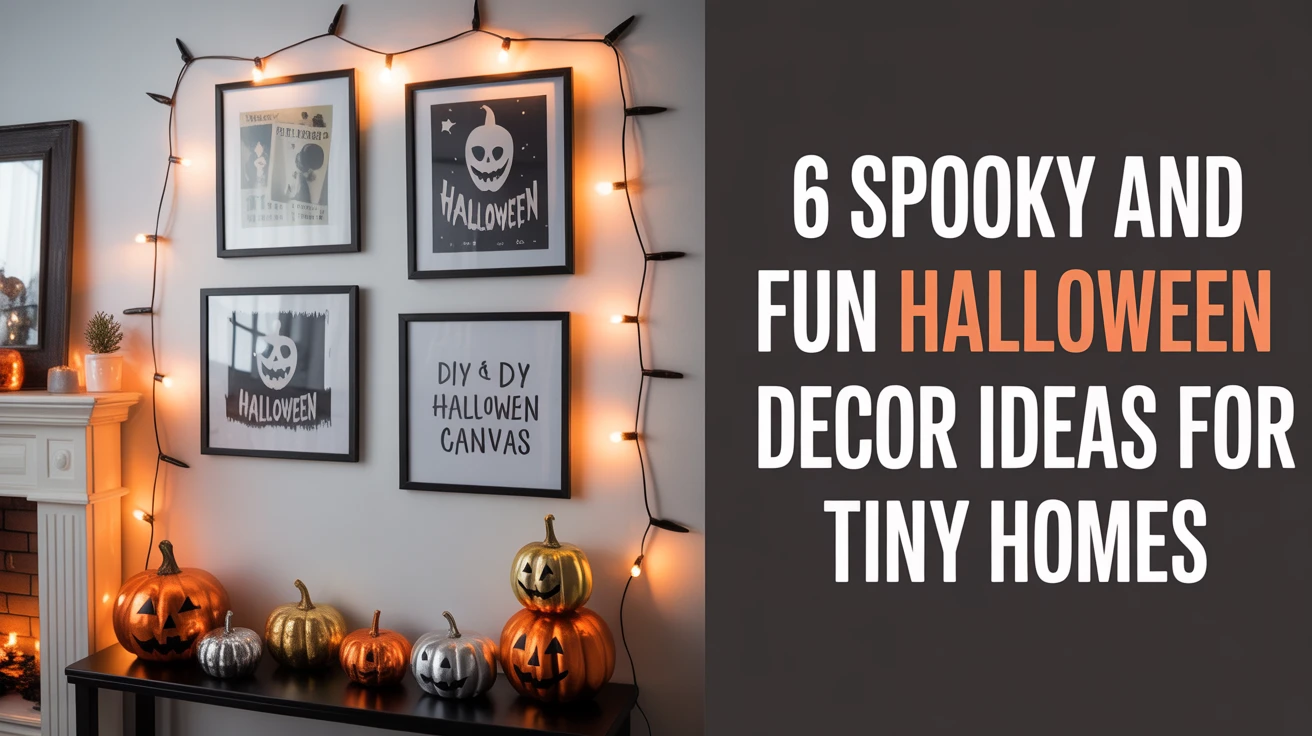 6 Spooky and Fun Halloween Decor Ideas for Tiny Homes