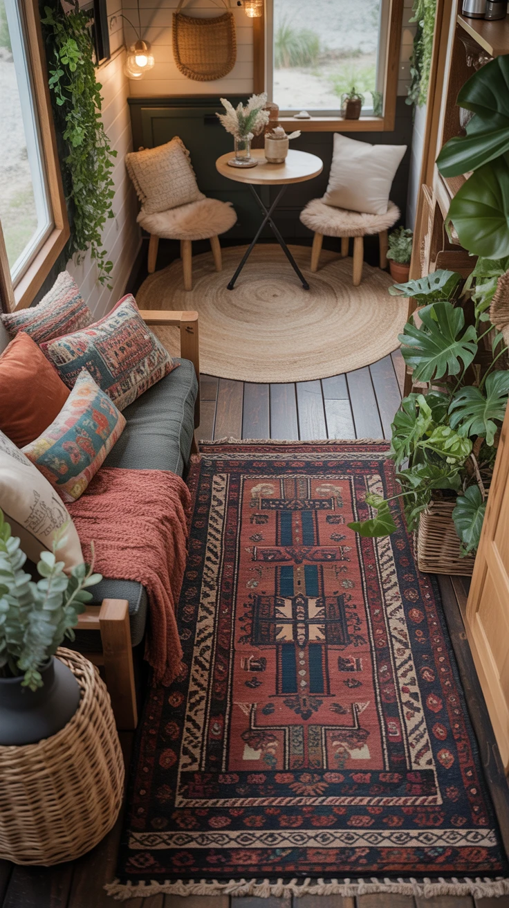 6. Use Rugs to Define Spaces