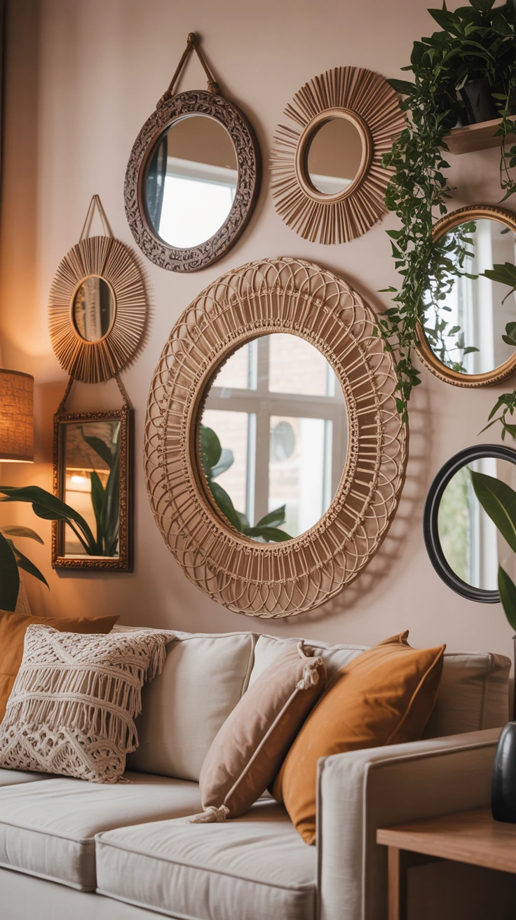 7. Use Mirrors to Create Illusions of Space