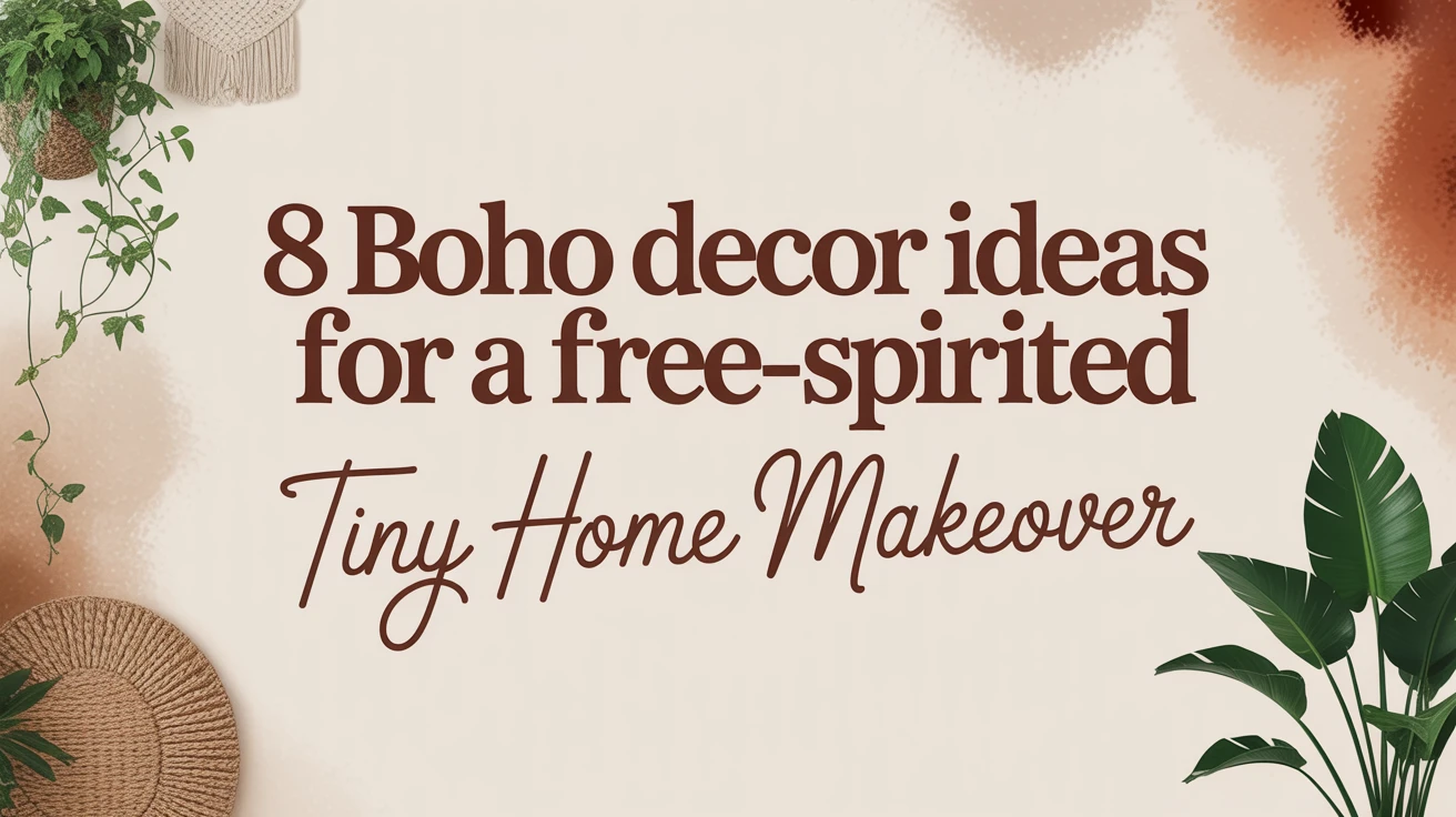 8 Boho Decor Ideas for a Free-Spirited Tiny Home Makeover