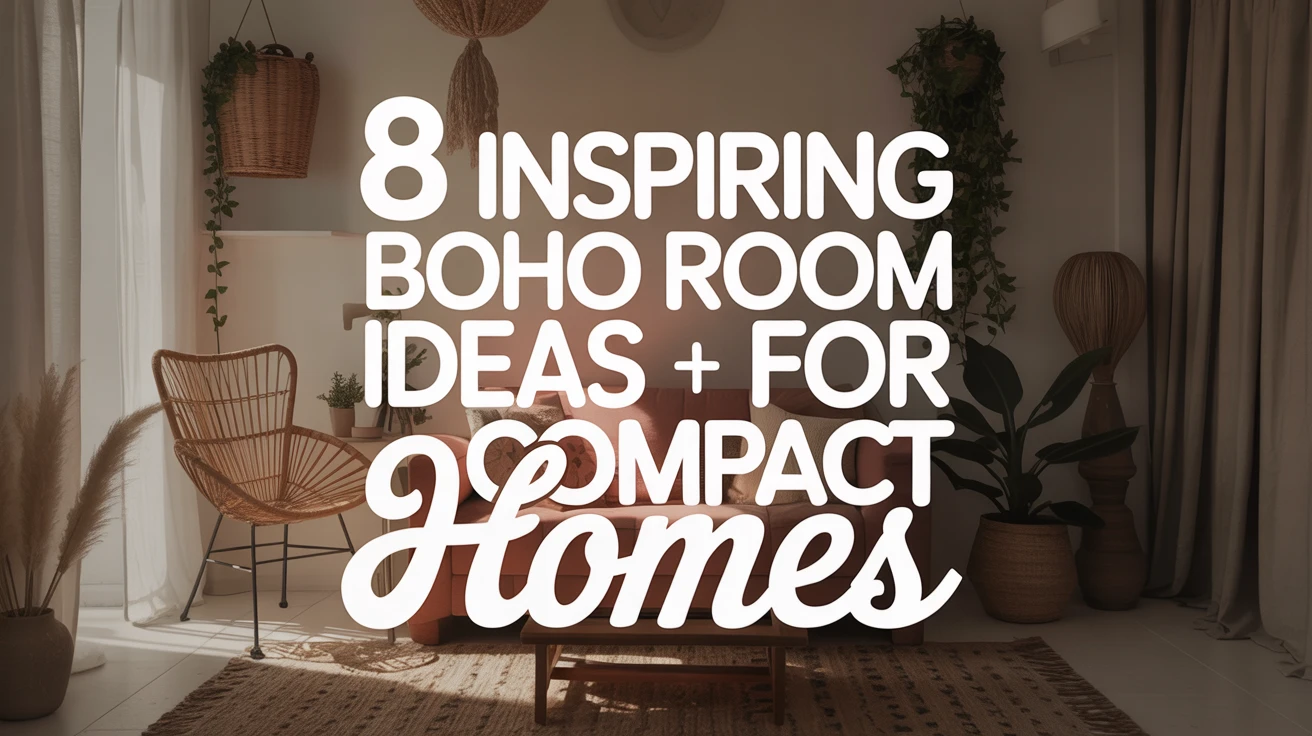 8 Inspiring Boho Room Ideas for Compact Homes