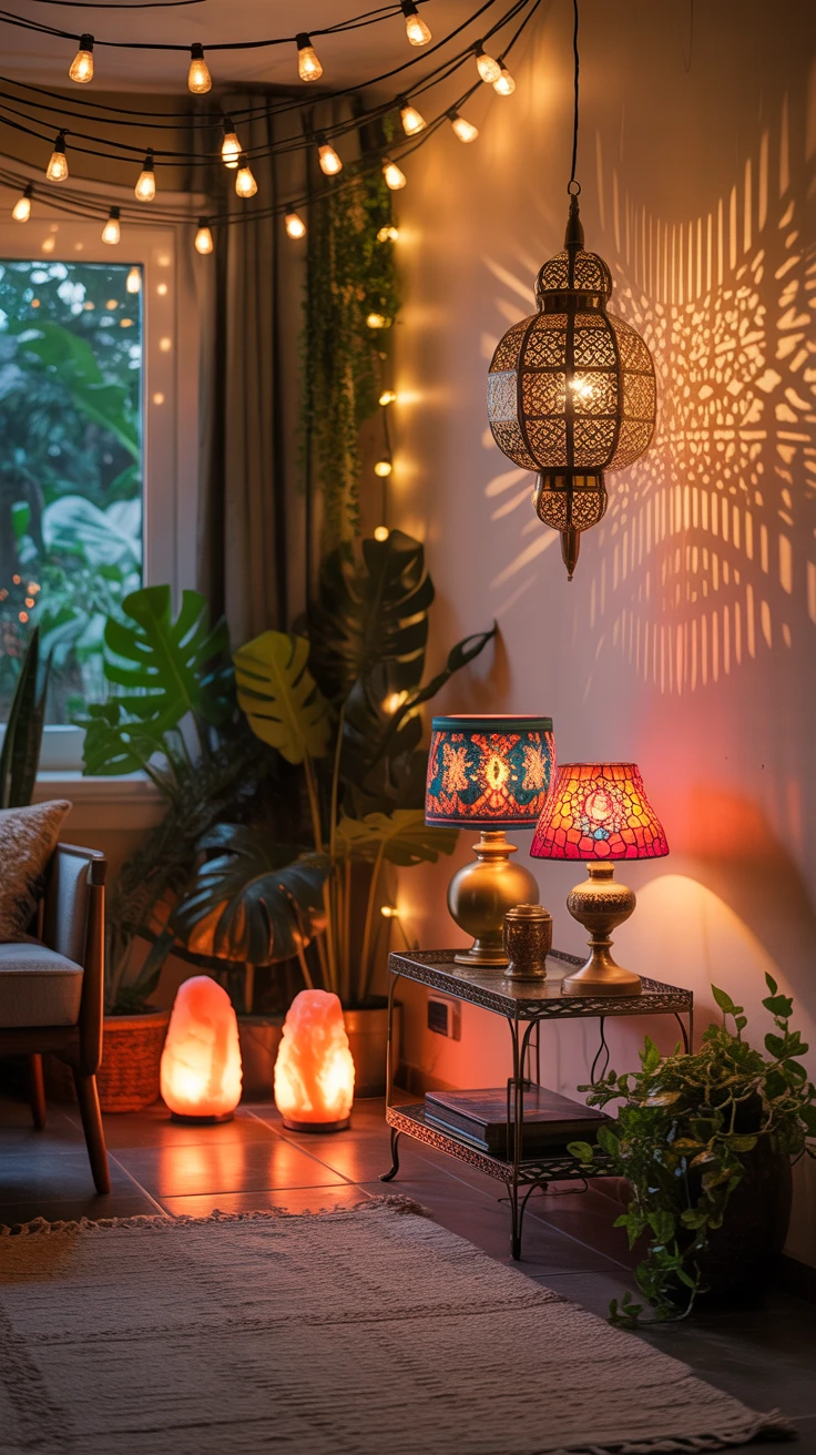 8. Layer Your Lighting for Ambiance