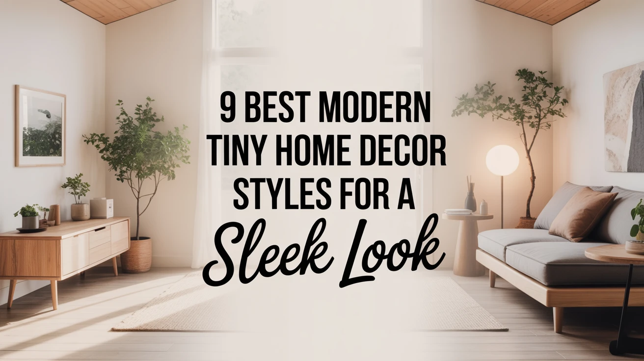 9 Best Modern Tiny Home Decor Styles for a Sleek Look