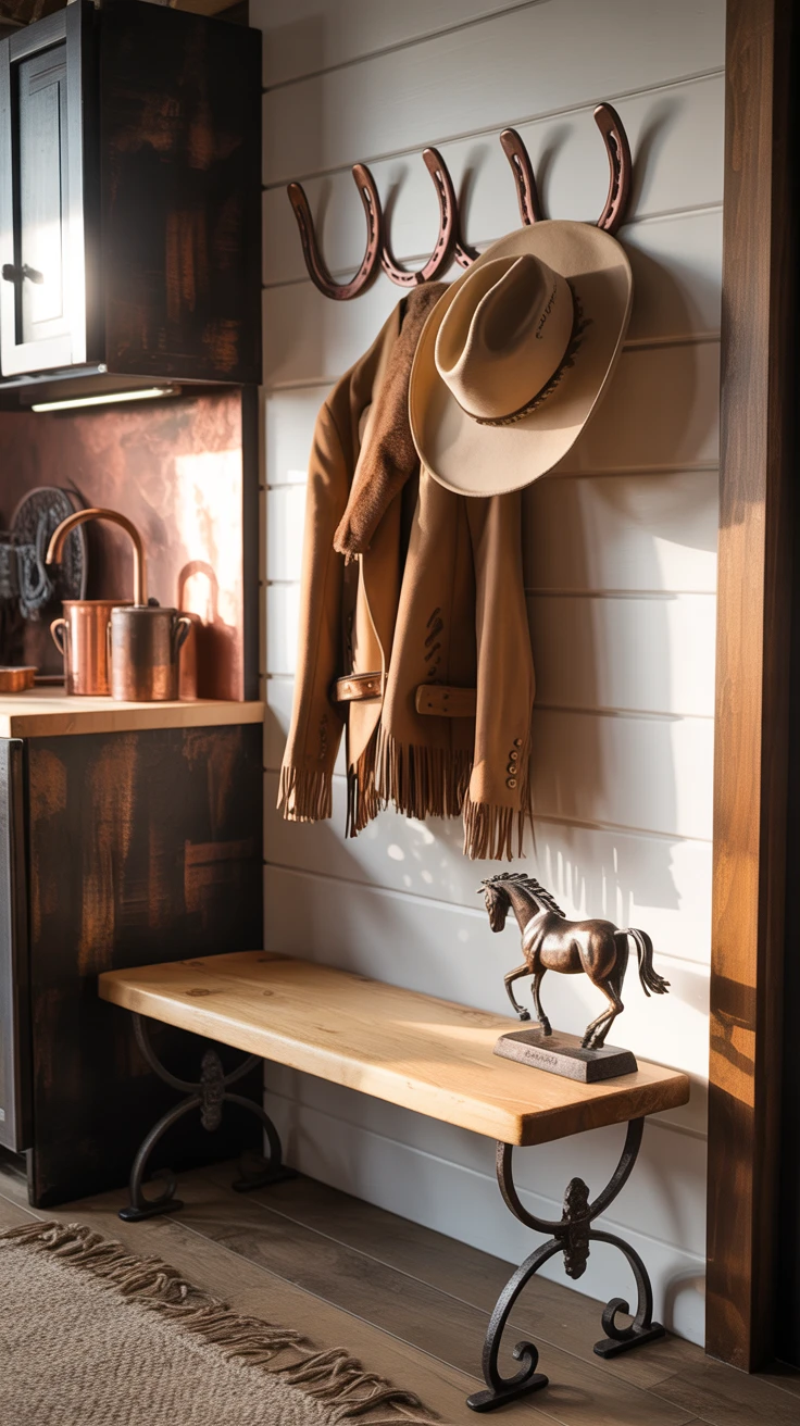 Make a Statement with Horseshoe and Metal Details