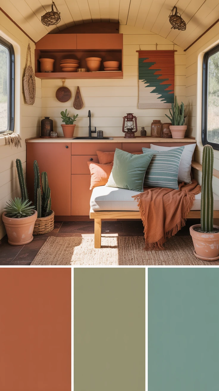Paint Your Space with an Earthy Color Palette