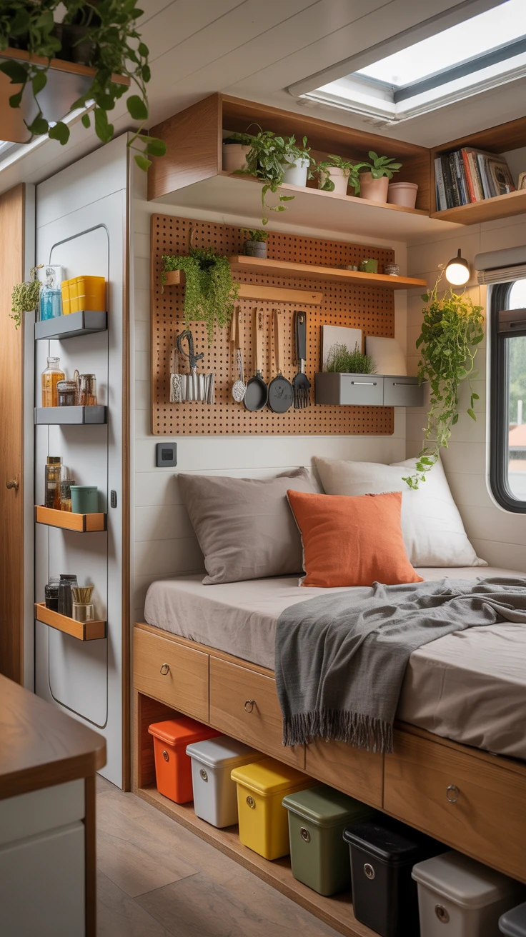 Use Creative Storage Solutions