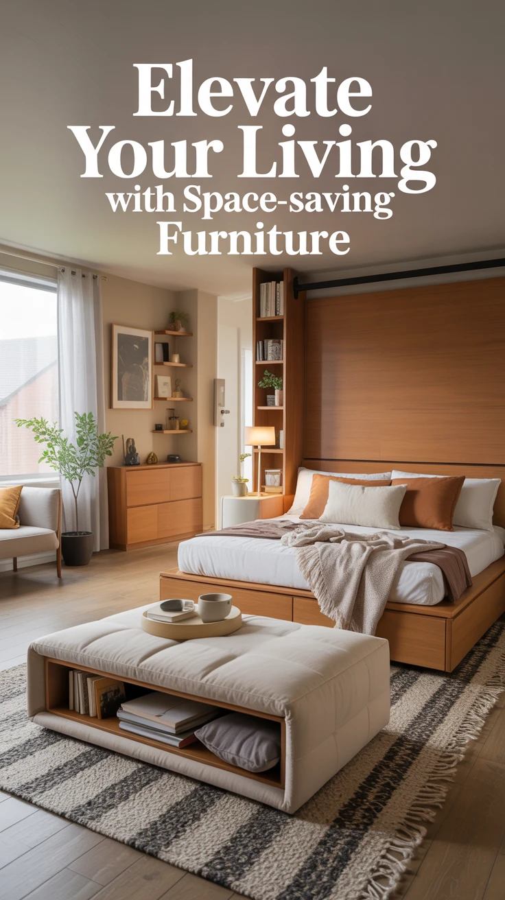1. Elevate Your Living with Space-Saving Furniture