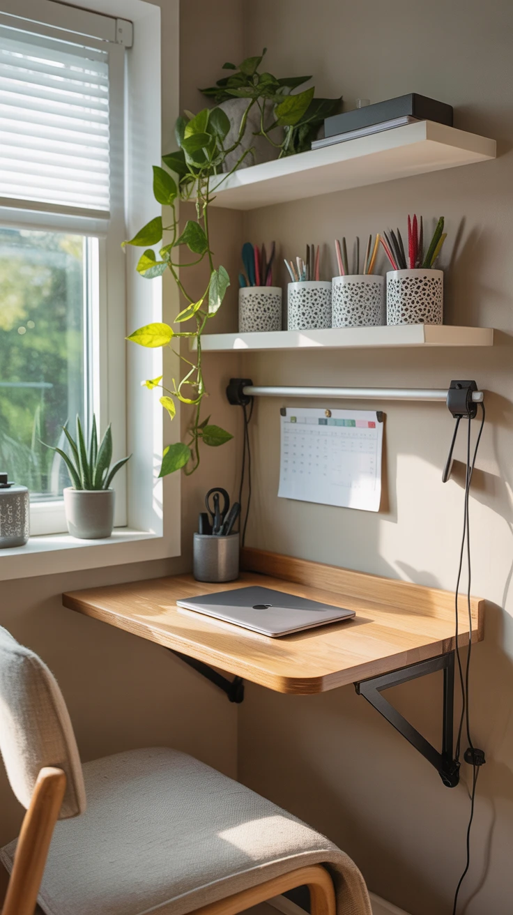 10. Design a Compact Office Nook