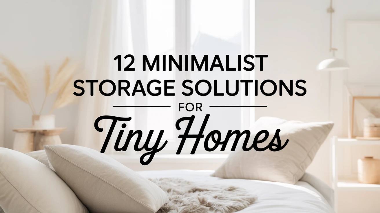 12 Minimalist Storage Solutions for Tiny Homes