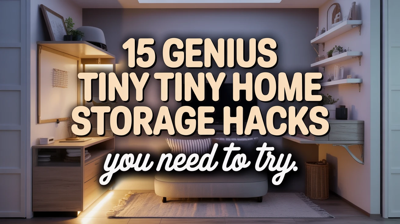 15 Genius Tiny Home Storage Hacks You Need to Try