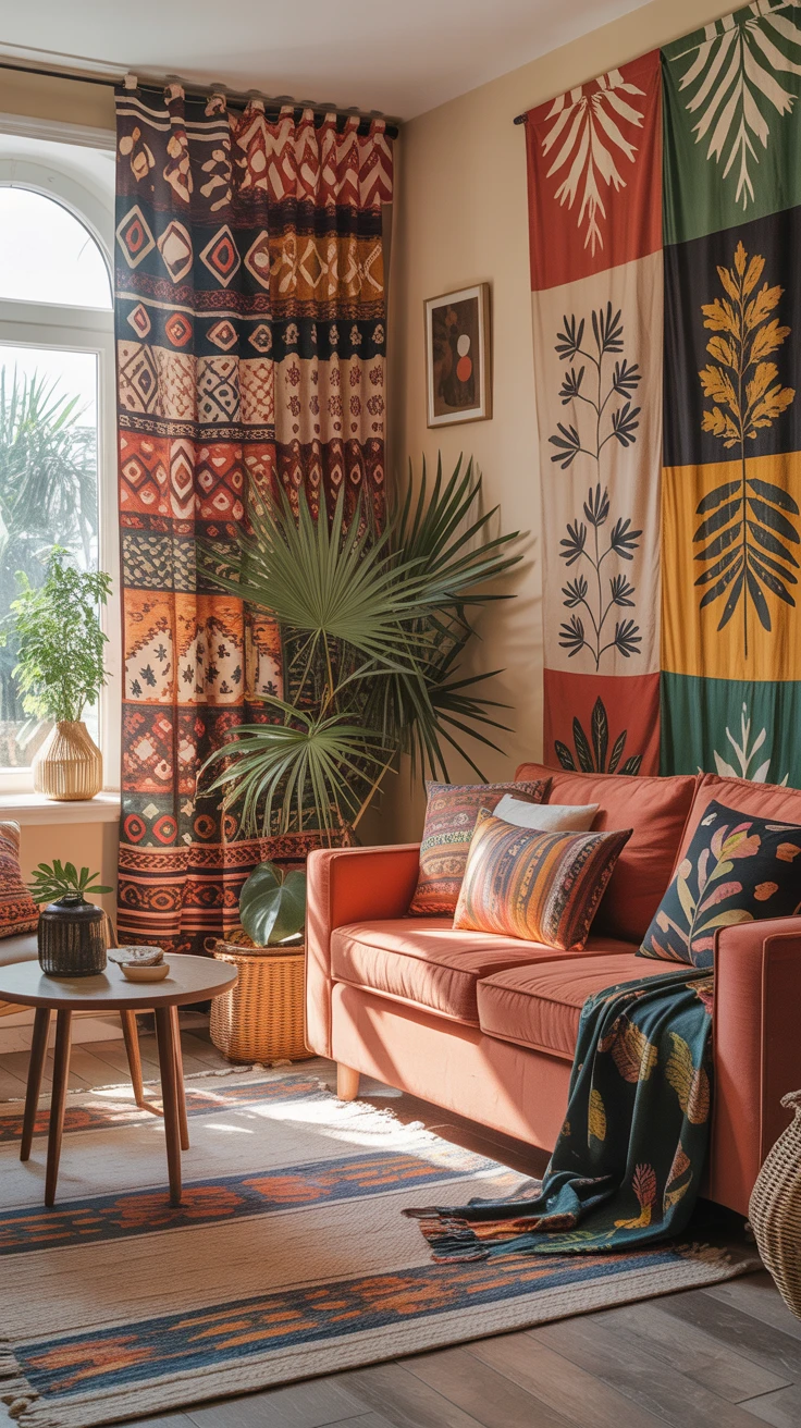 2. Vibrant Patterns and Colors