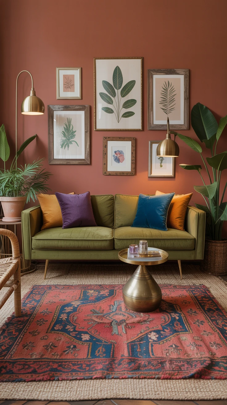 4. Choose Earthy and Vibrant Colors: A Balanced Palette