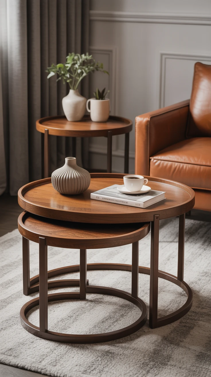 4. Nesting Tables: Stylish and Practical