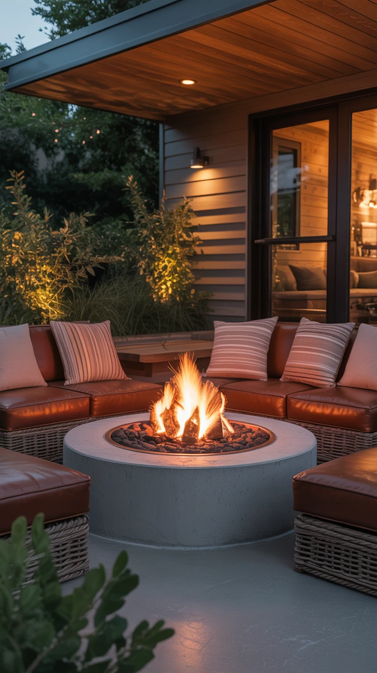 5. Cozy Fire Pit Areas