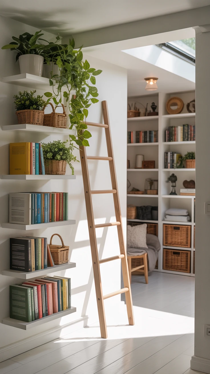 5. Stack It Up: Vertical Shelving
