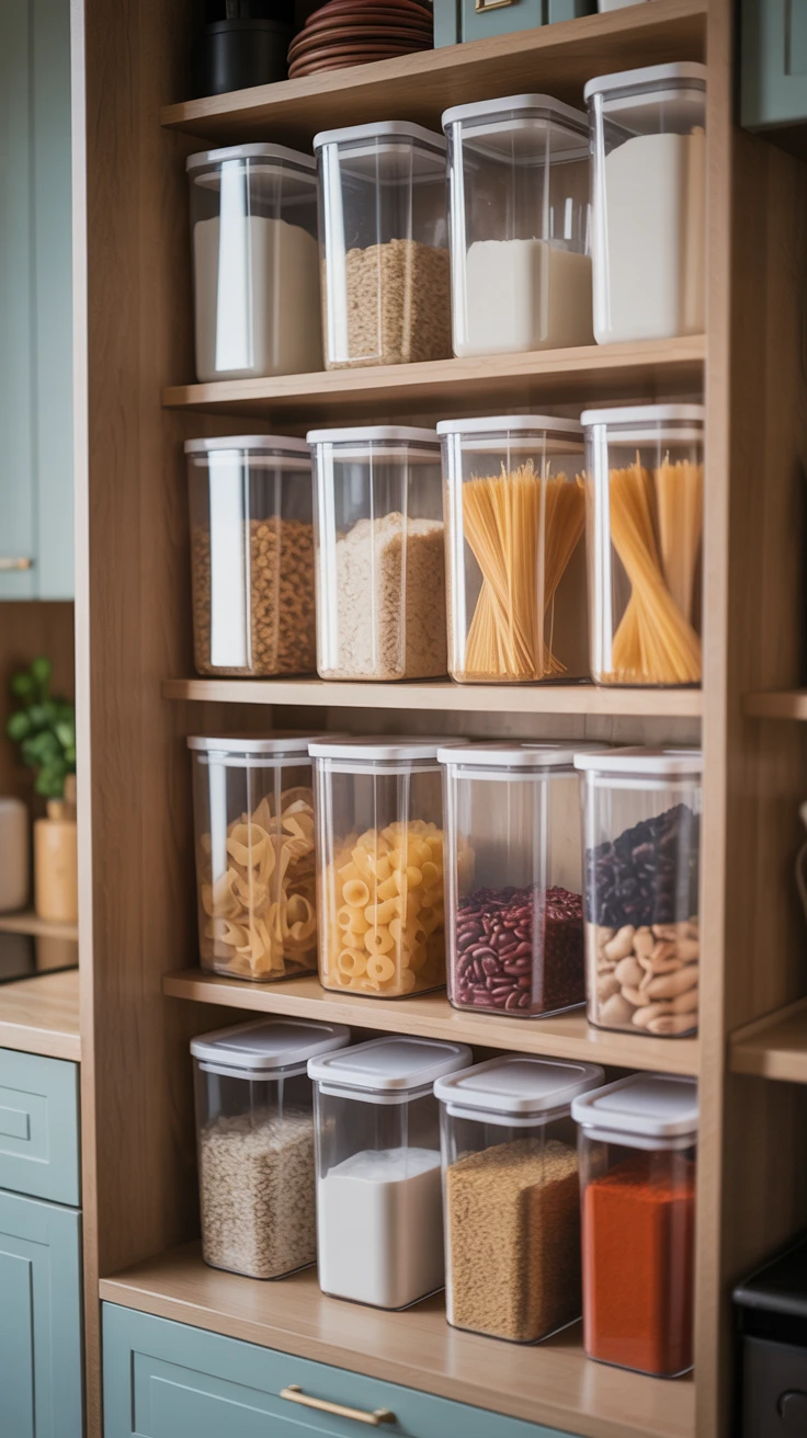 6. Adopt Clear Containers