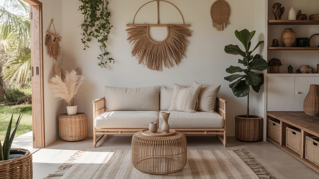 6 Boho Chic Living Room Looks for Tiny Houses