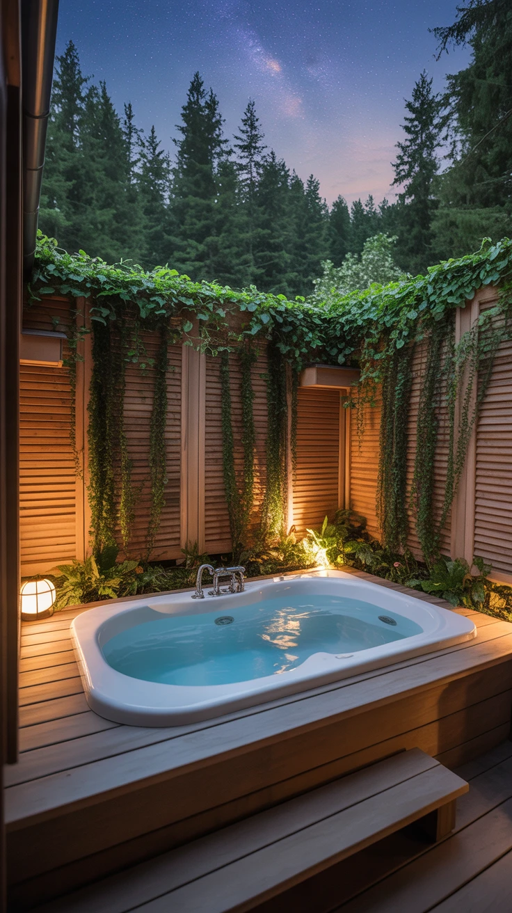 6. Lavish Hot Tub Corners