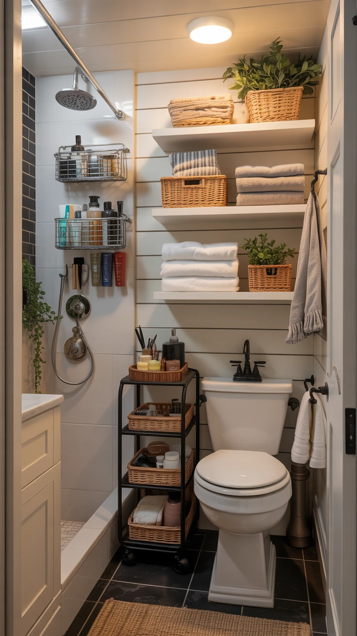 6. Master Bathroom Storage