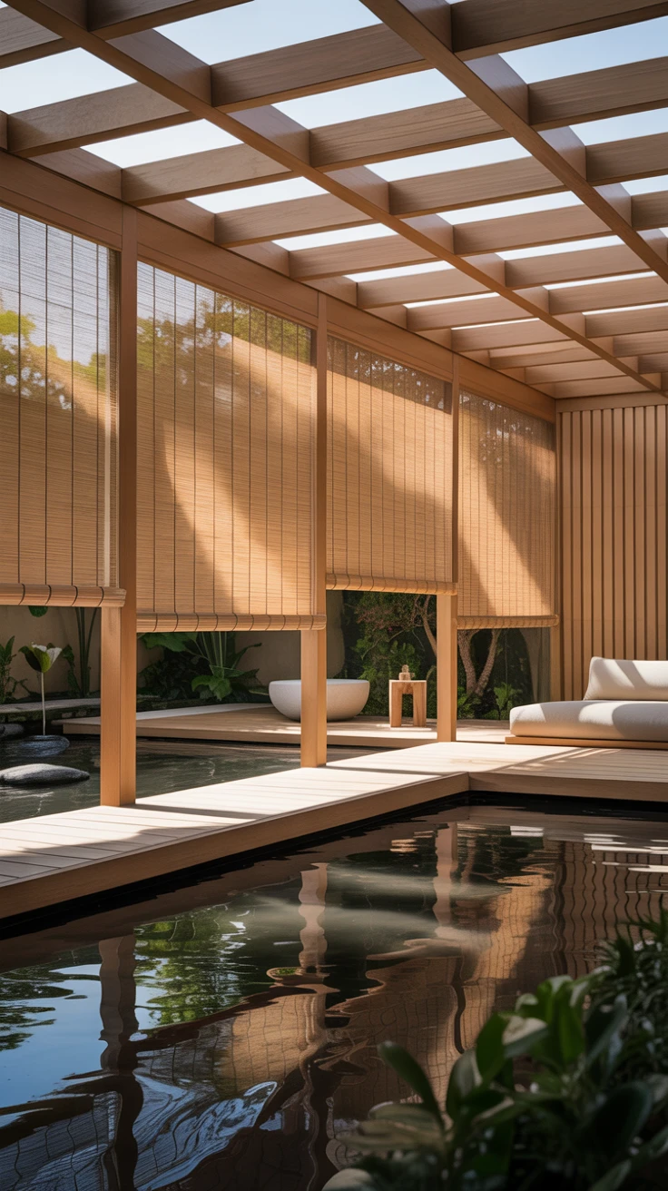 6. Zen Garden Pergola