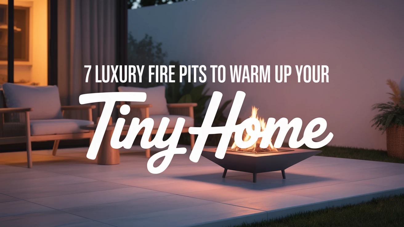 7 Luxury Fire Pits to Warm Up Your Tiny Home