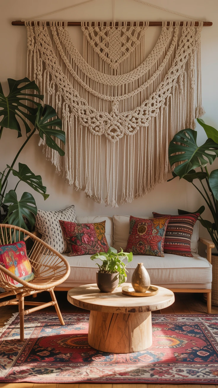 7. Macramé Wall Hangings: Artistic and Trendy