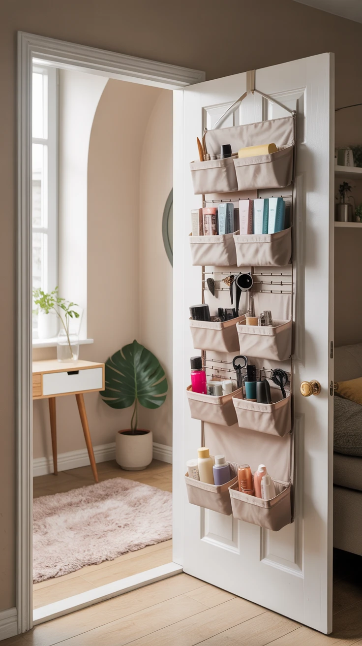 9. Over-Door Storage: Behind Every Door