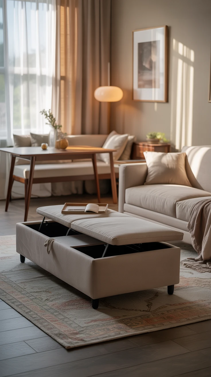 10. Multipurpose Furniture