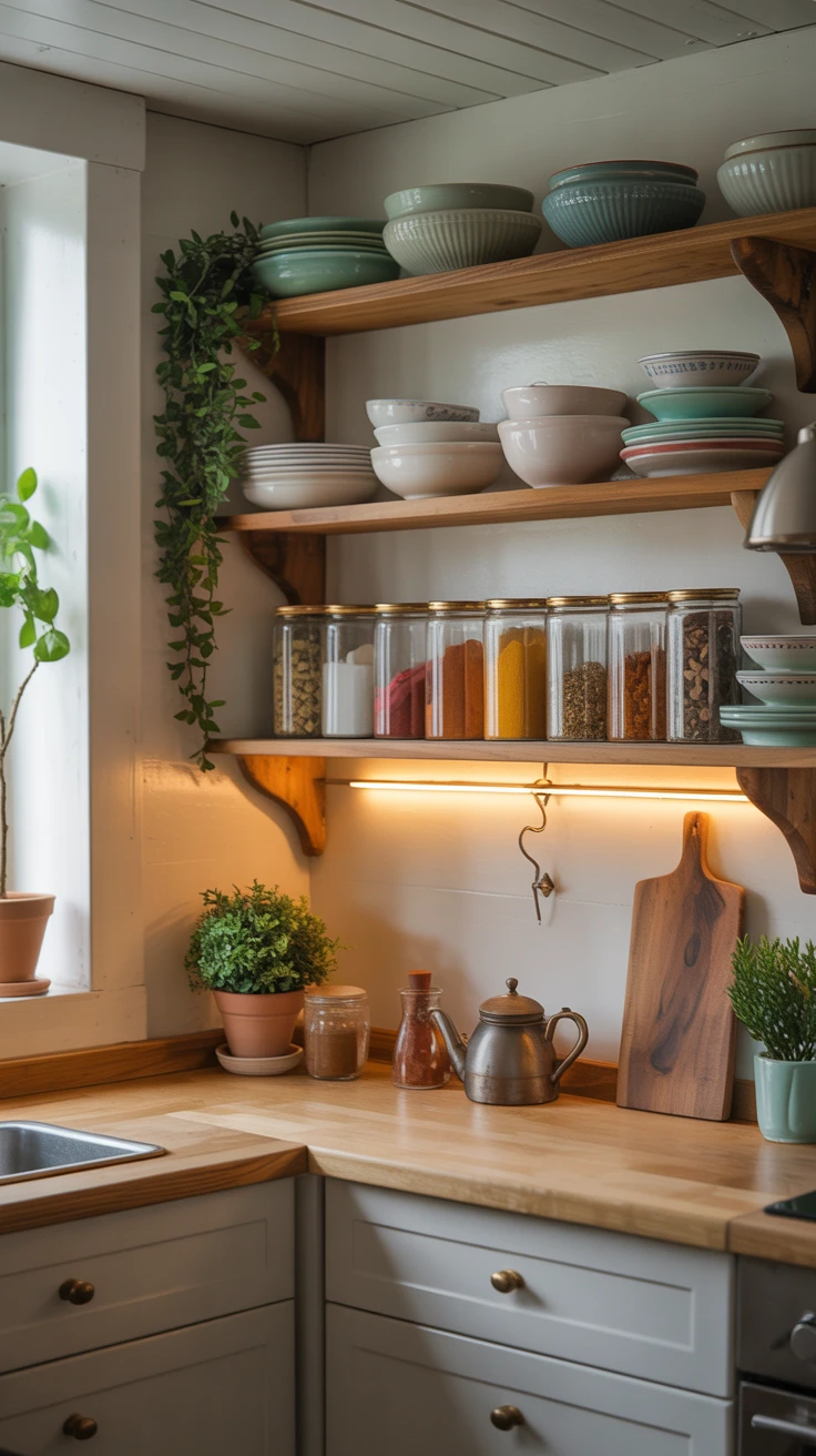 10. Open Shelving Concepts