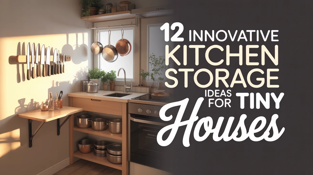12 Innovative Kitchen Storage Ideas for Tiny Houses