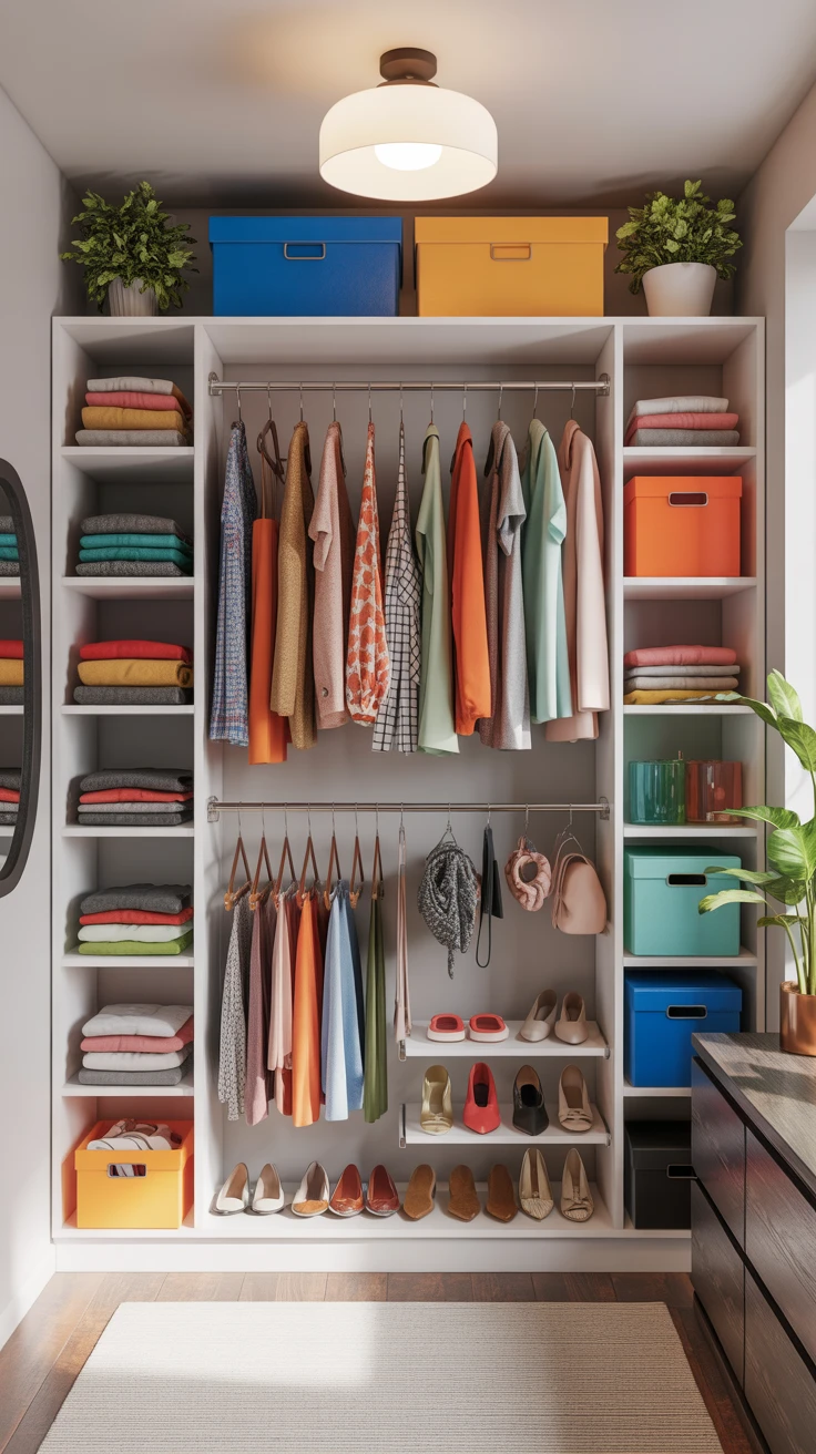 8. DIY Closet Organizers