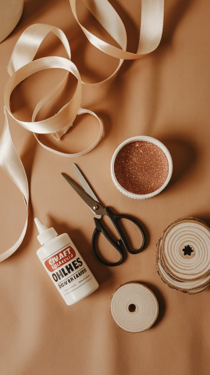 Materials Needed for DIY Ornaments illustrative image