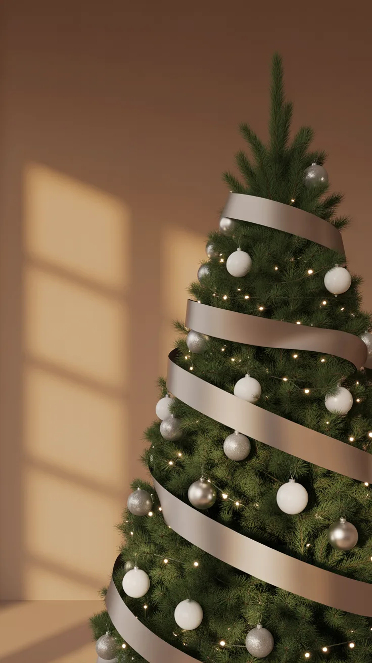 Minimalist Christmas Tree Decor illustrative image