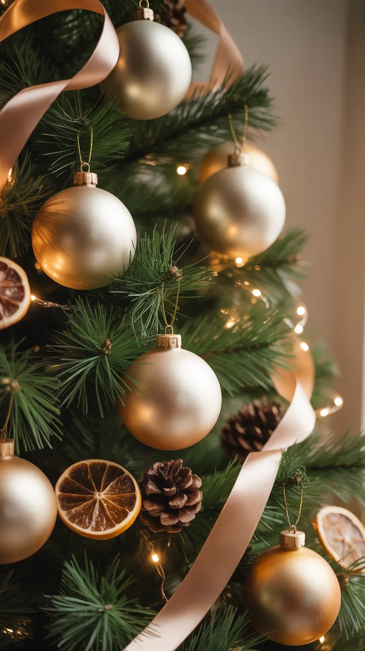 Sophisticated Tree Decorations illustrative image